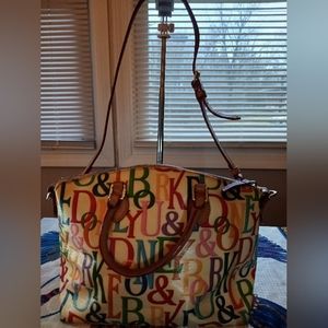 Dooney & Bourke rainbow colored bag